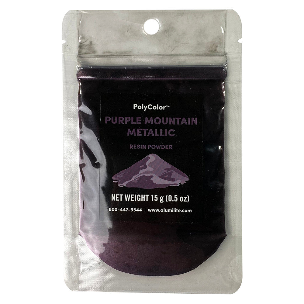 Purple Mountain Metallic Resin Powder
