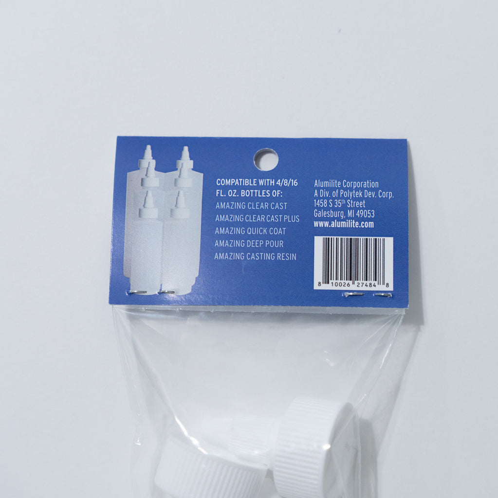 Easy pour dispensing tips label