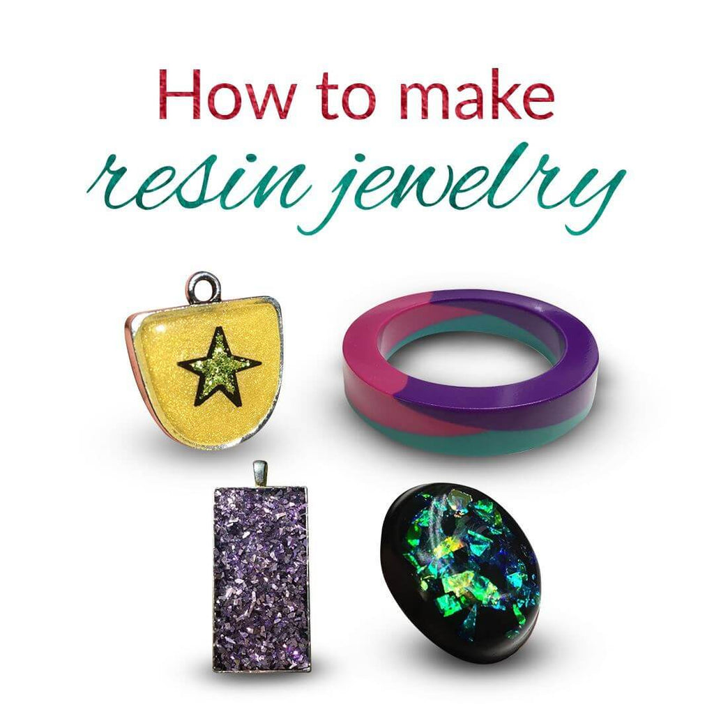 Learn how to make resin jewelry