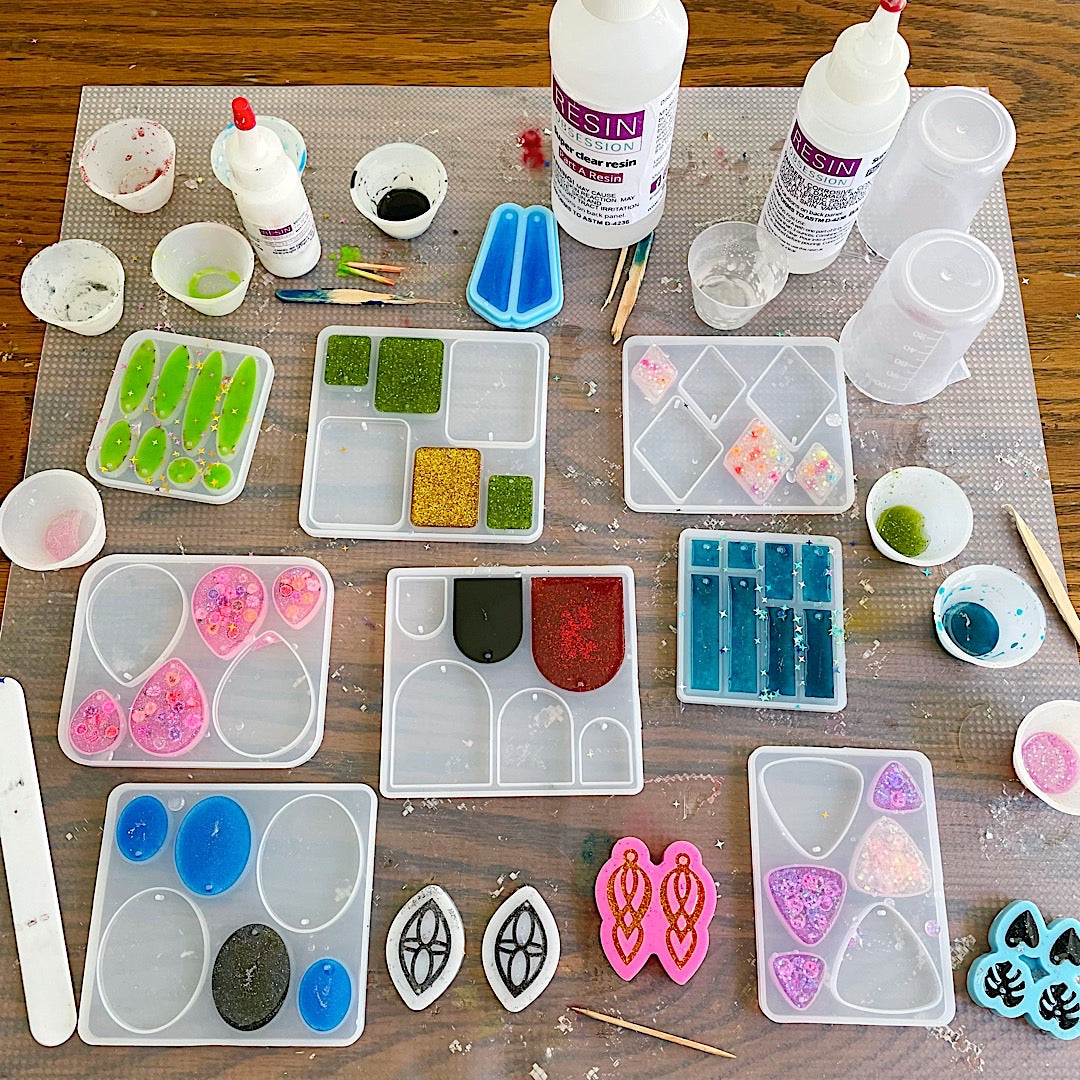 Epoxy Resin Molds for Crafts, Art, and Jewelry | Shop Resin Obsession ...