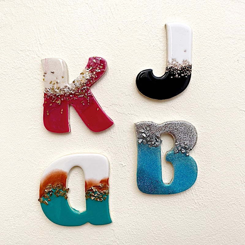resin letters