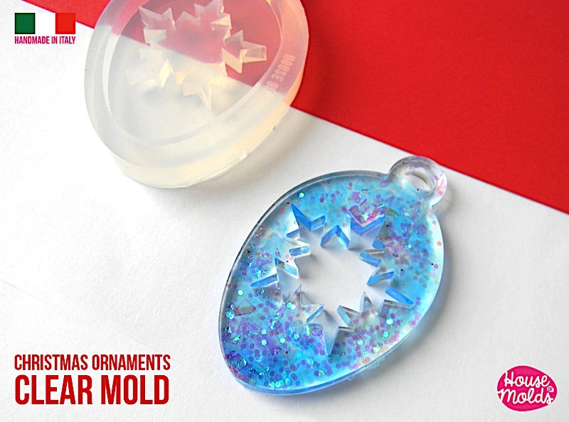 Christmas Ornament Resin Molds DIY Christmas Silicone Molds for