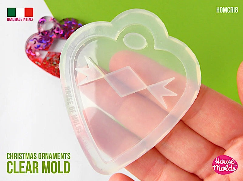 Heart-shaped Candle Ornament Resin Molds – IntoResin