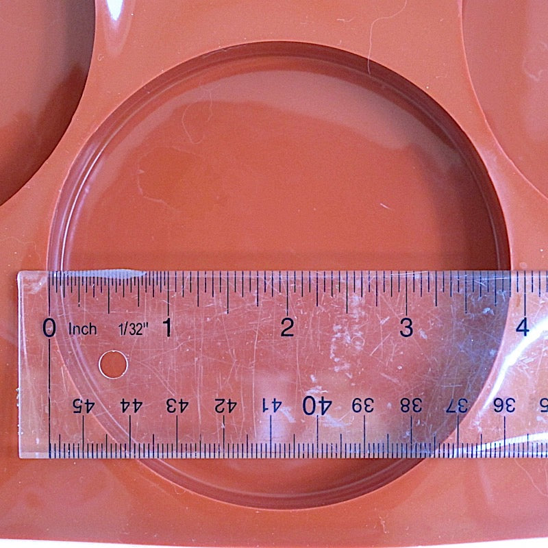 coaster mold with ruler