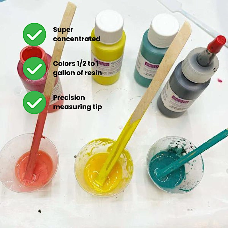 Resin Obsession Opaque Colors for Epoxy Resin | Set of 10 Tones