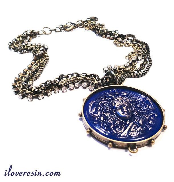 Blue pendant