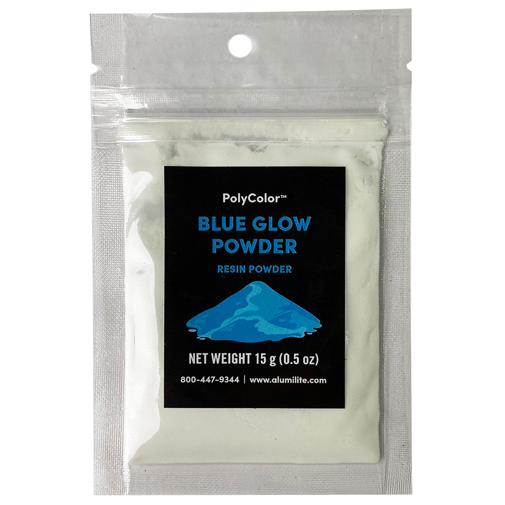 Blue Glow Resin Powder