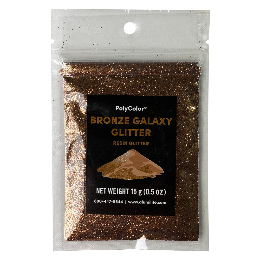 Bronze Galaxy Glitter Resin Powder