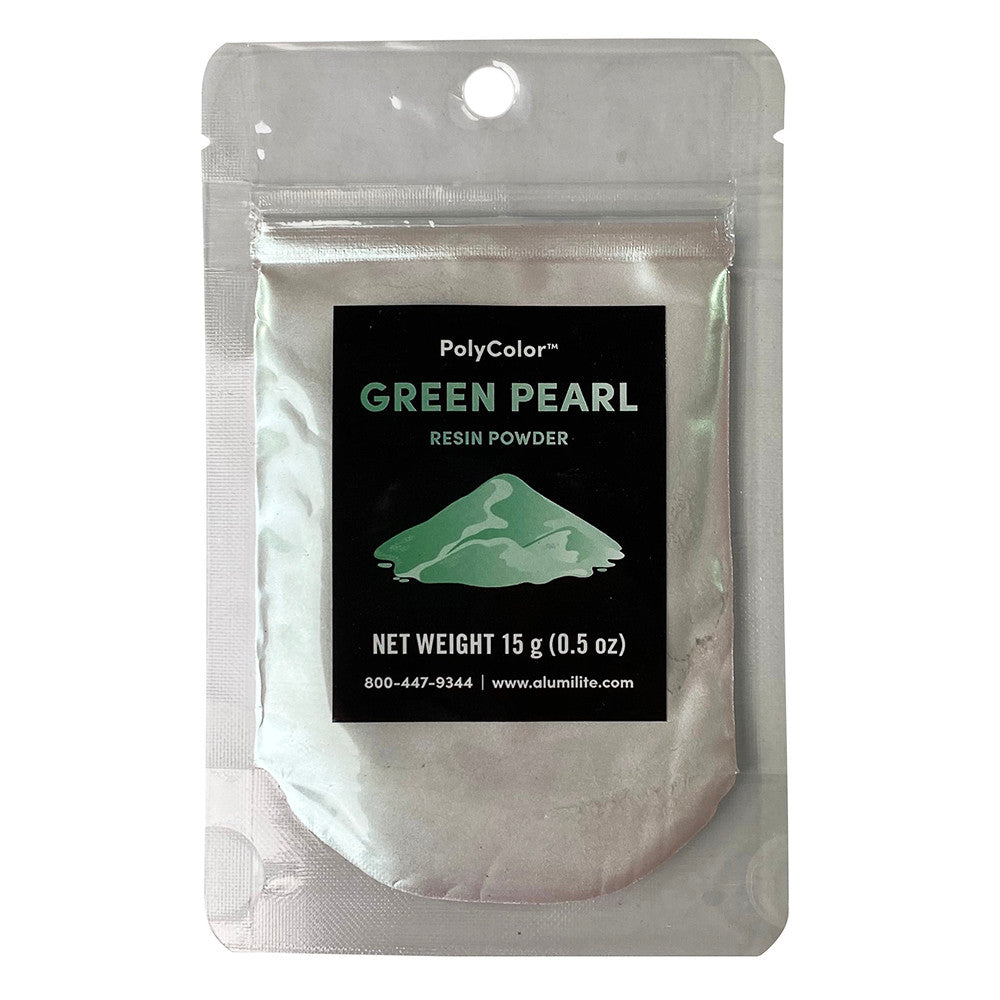 Green Pearl Resin Powder
