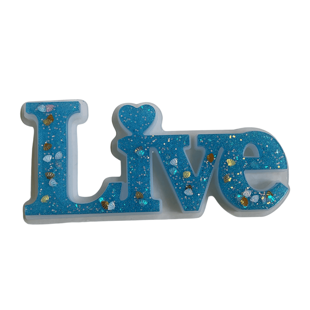 live resin sign mold