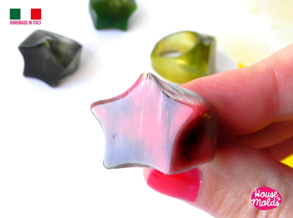 Resin star ring