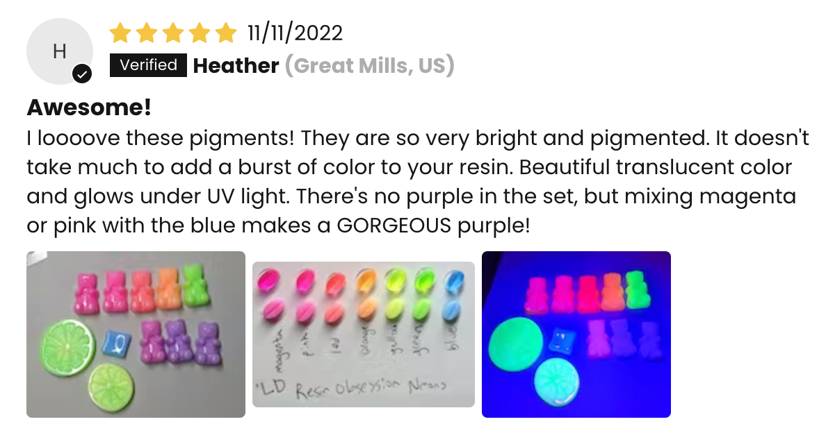 Do Color Changing Pigments Work In Resin?! 
