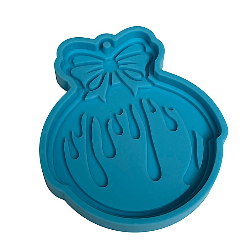 Silicone Christmas ornament resin mold