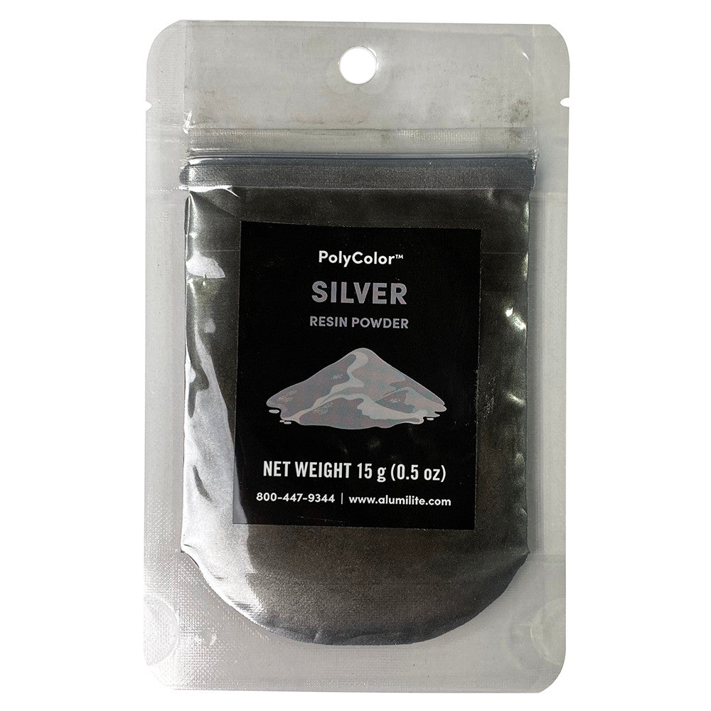 Silver Resin Powder 15g Bag