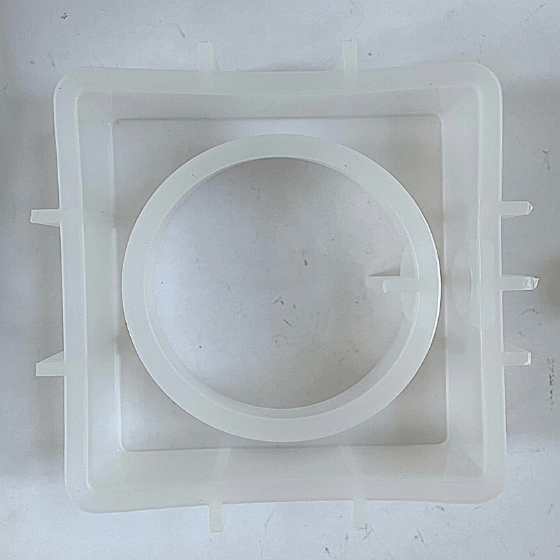 Square vase mold silicone for resin