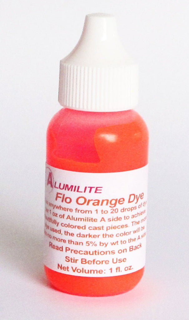 Alumilite Fluorescent Liquid Resin Dyes 5 colors Resin Obsession