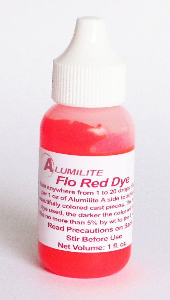 Alumilite Fluorescent Liquid Resin Dyes 5 colors Resin Obsession