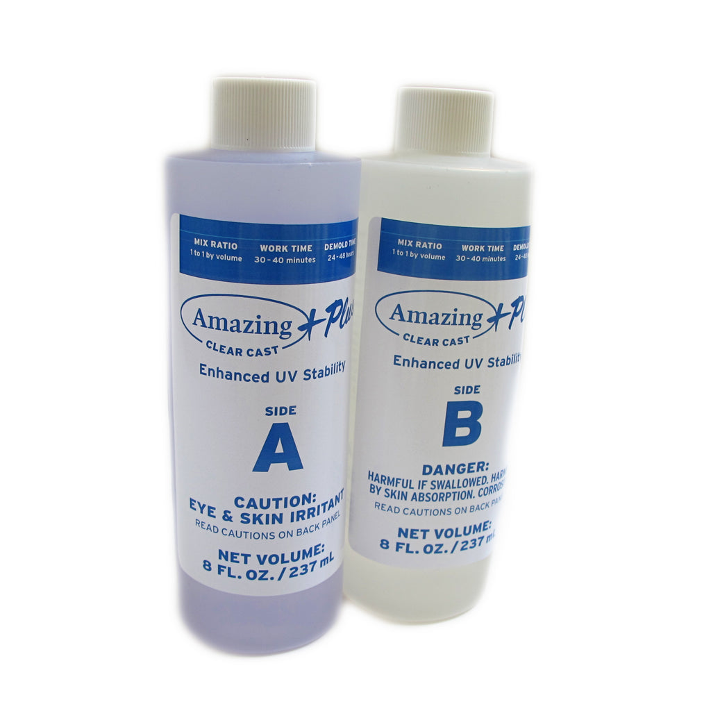 Amazing clear cast plus epoxy resin 16 ounce kit
