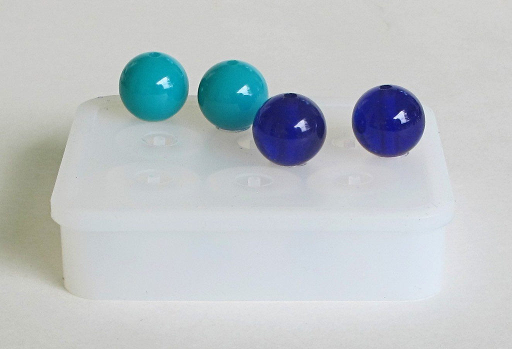 round resin beads molds