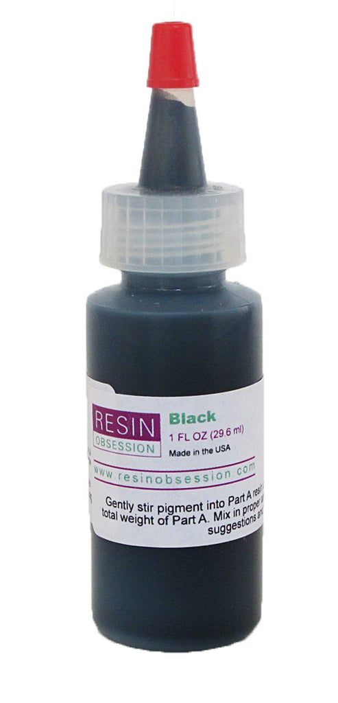 Black resin pigment Resin Obsession opaque