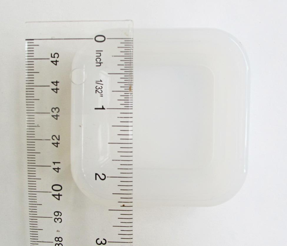 bowl mold with ruler