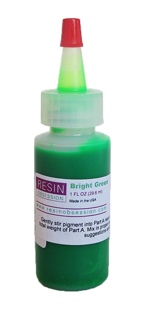 Resin Obsession bright green resin pigment