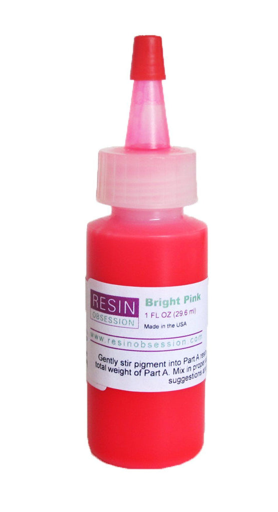 Resin Obsession bright pink resin color