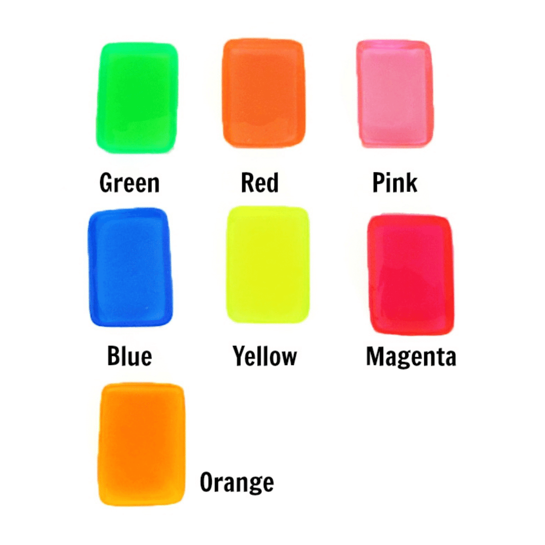 Neon Resin Color Pigment, Choose From 7 Tints
