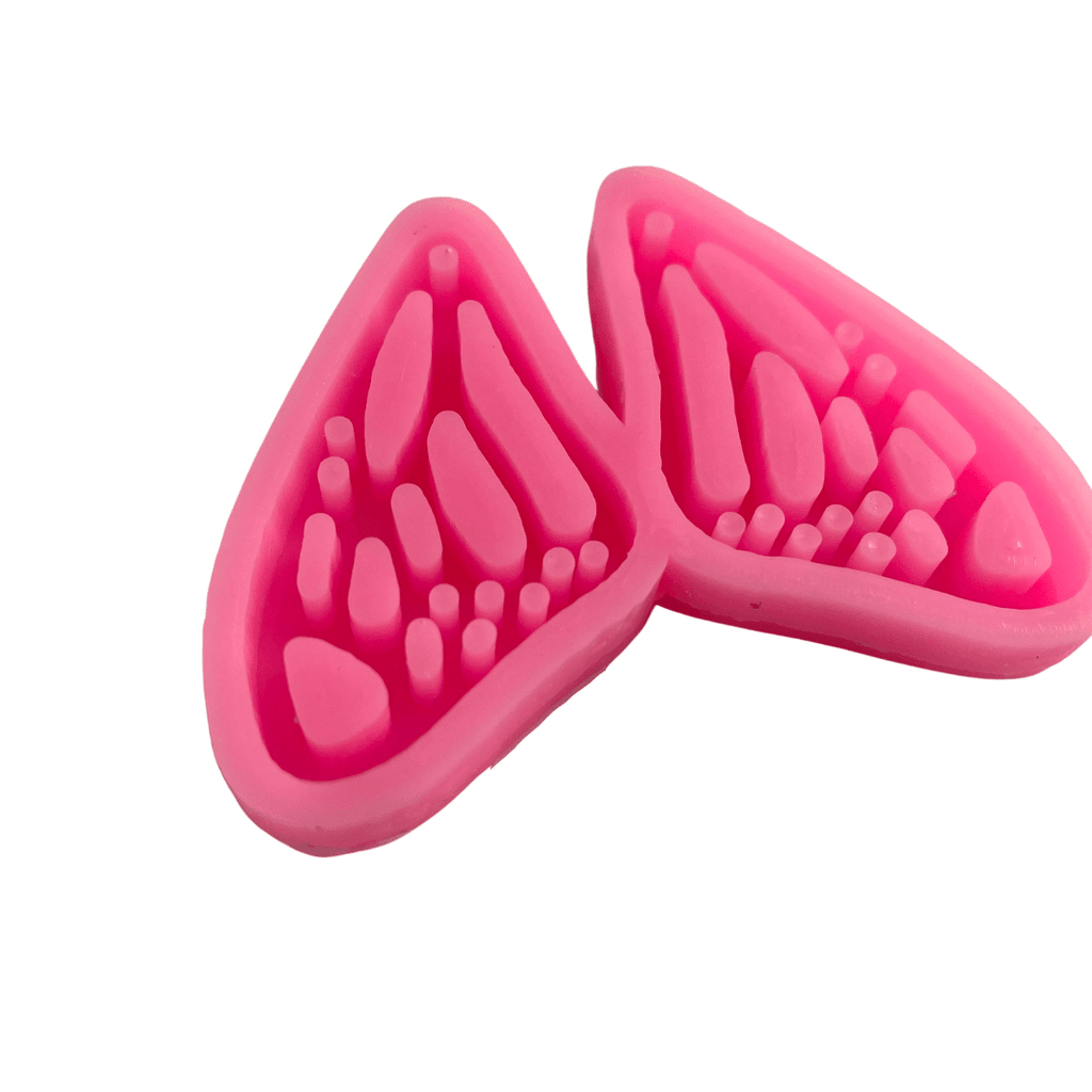 Butterfly wing earring mold