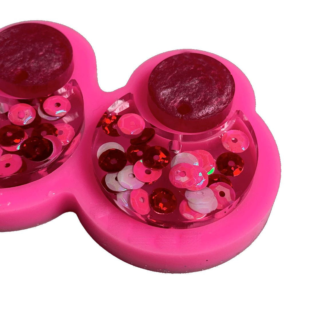 chandelier resin earrings silicone mold