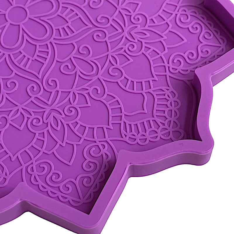 Coaster mold detail