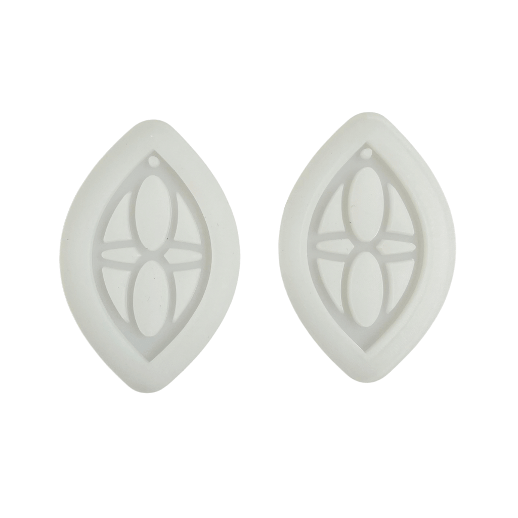 Drop resin earrings silicone mold