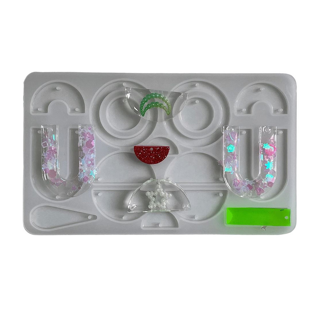earrings and pendants silicone mold
