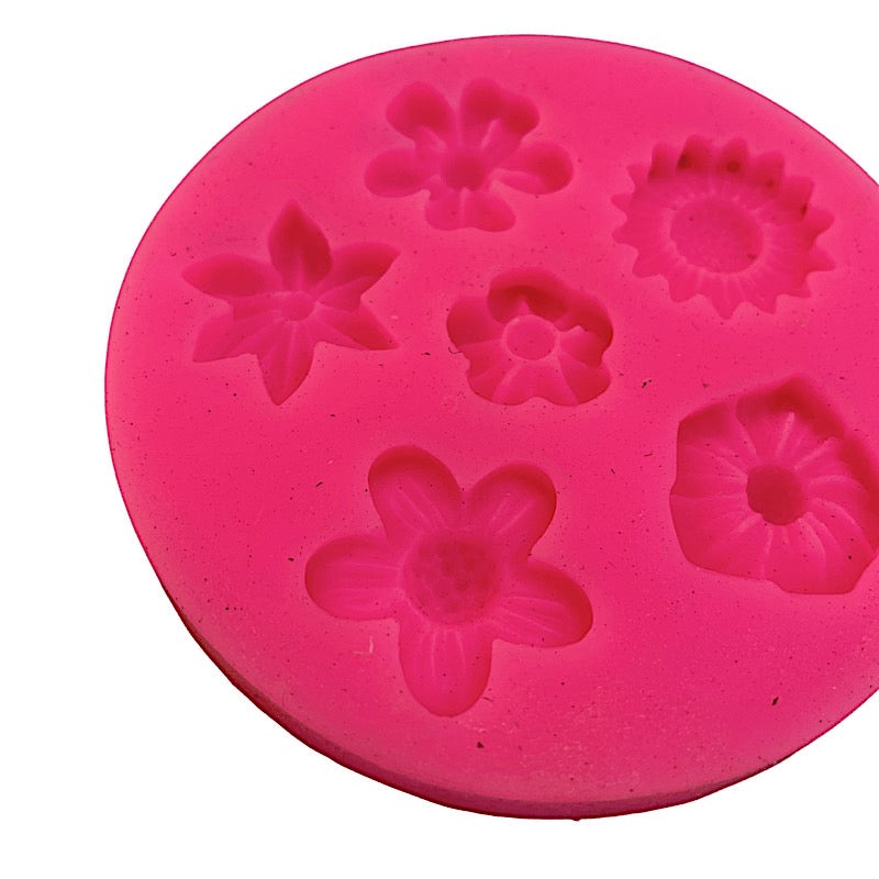 Flower silicone mold for resin