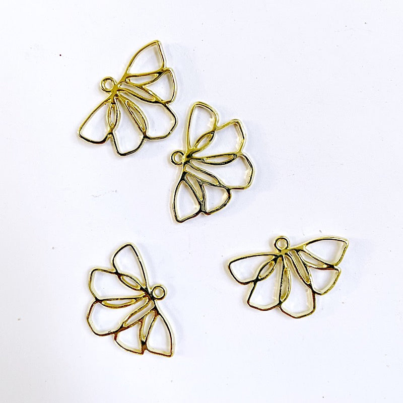 gold angel pendants for resin