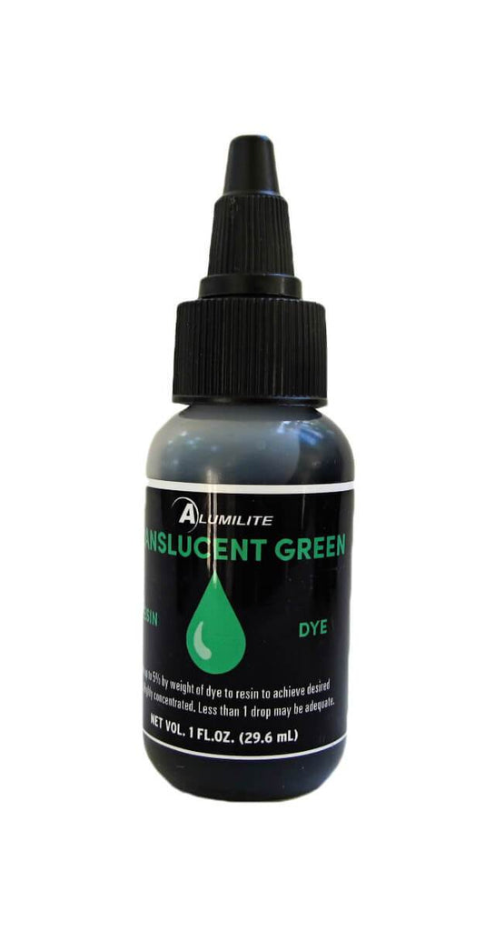 Green liquid resin dye