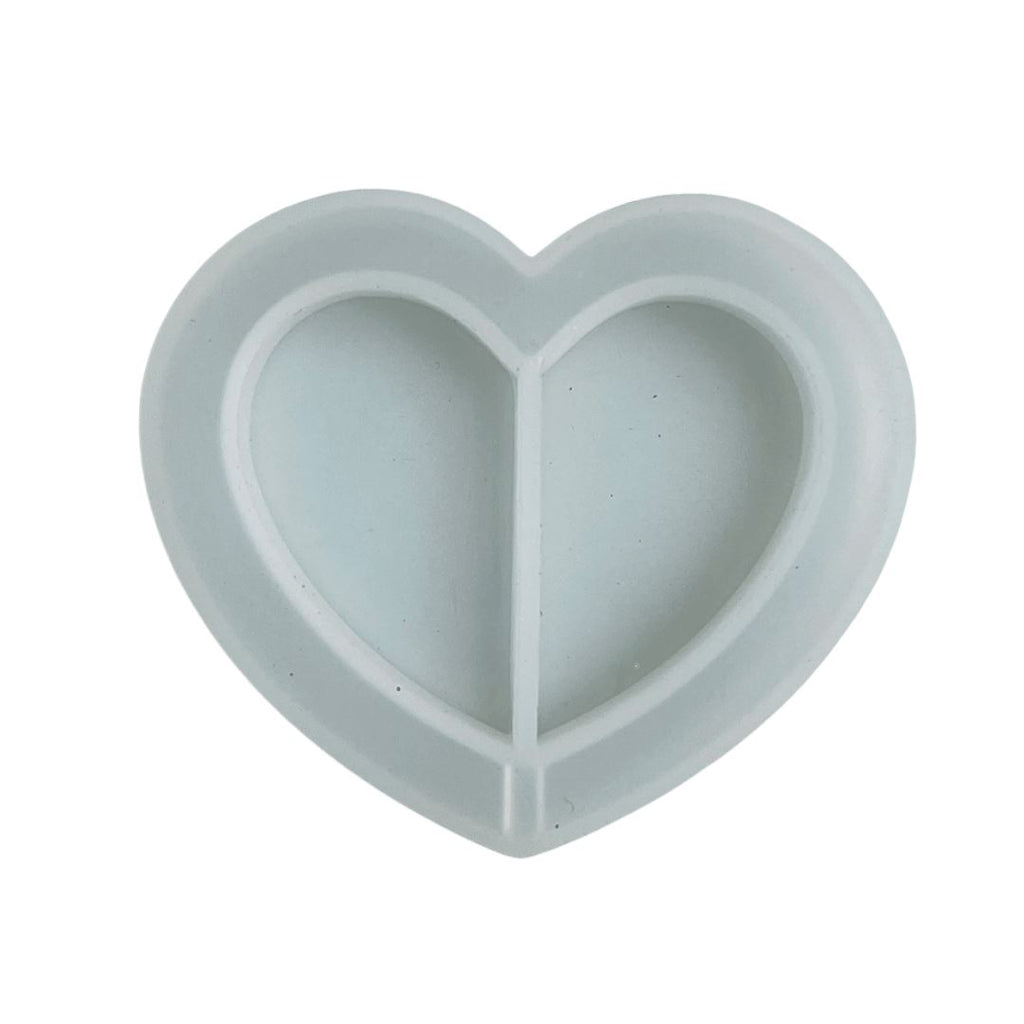 heart silicone resin shaker mold
