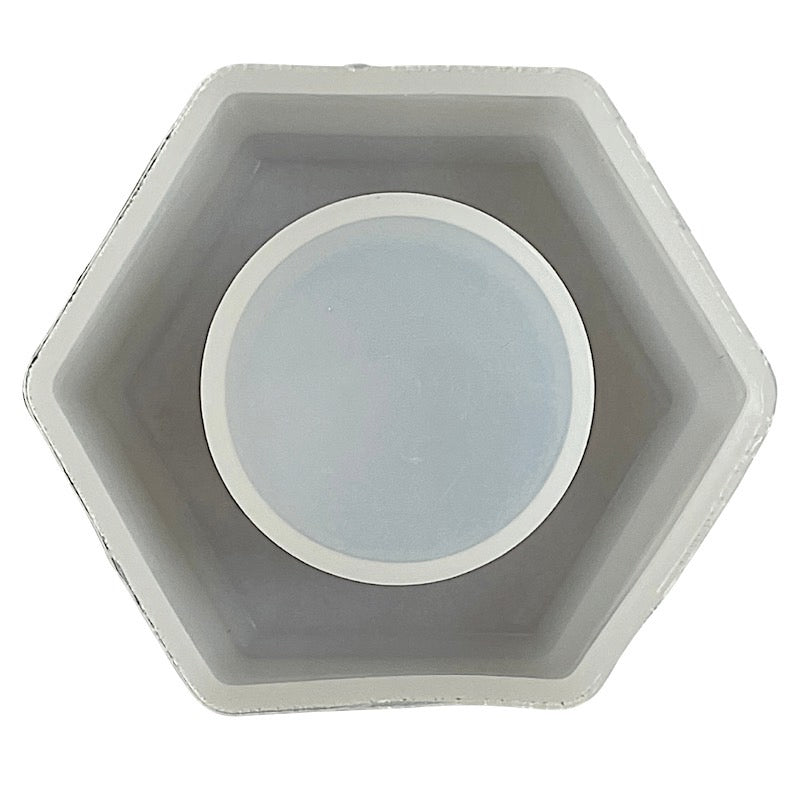 hexagon silicone napkin holder mold