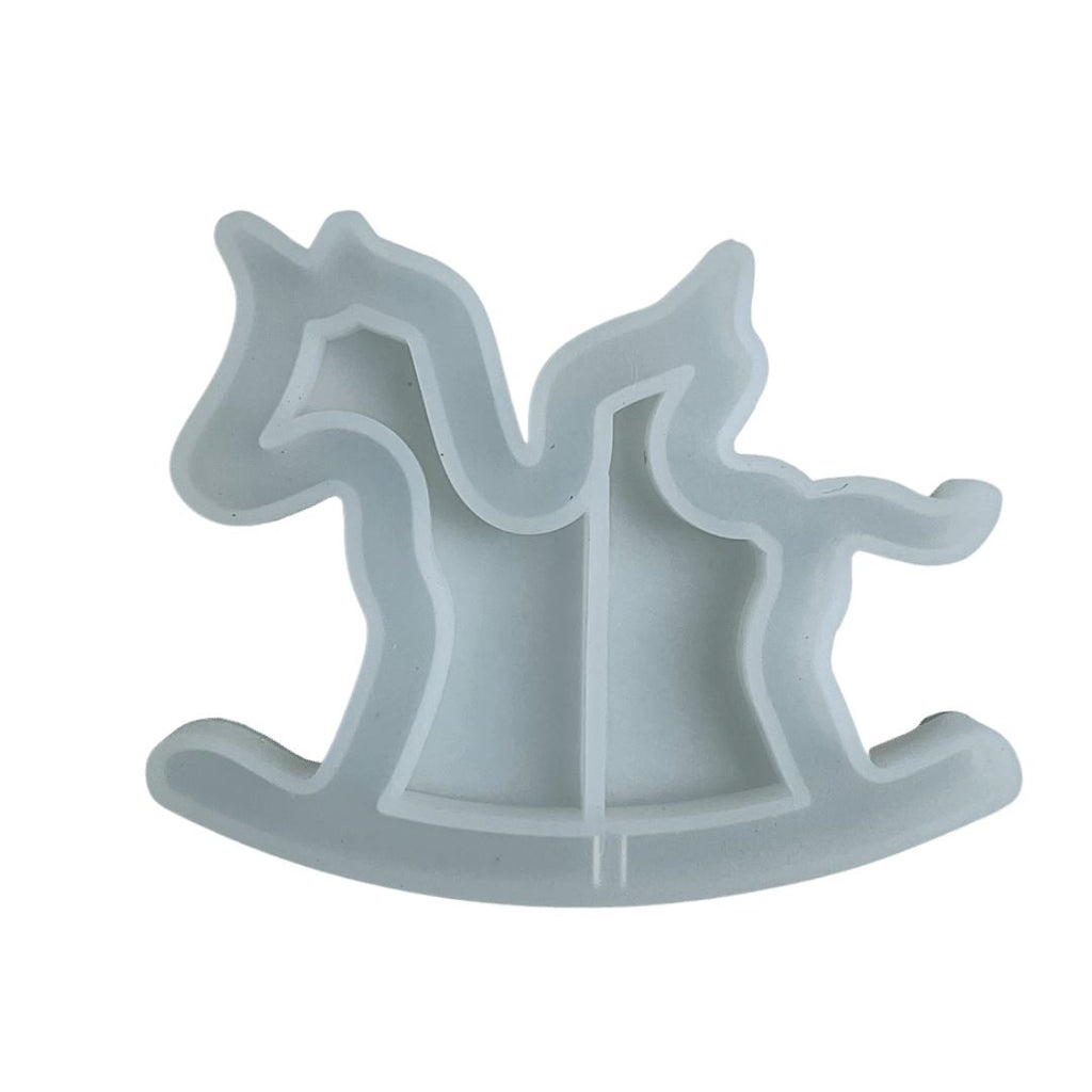 horse resin silicone shaker mold