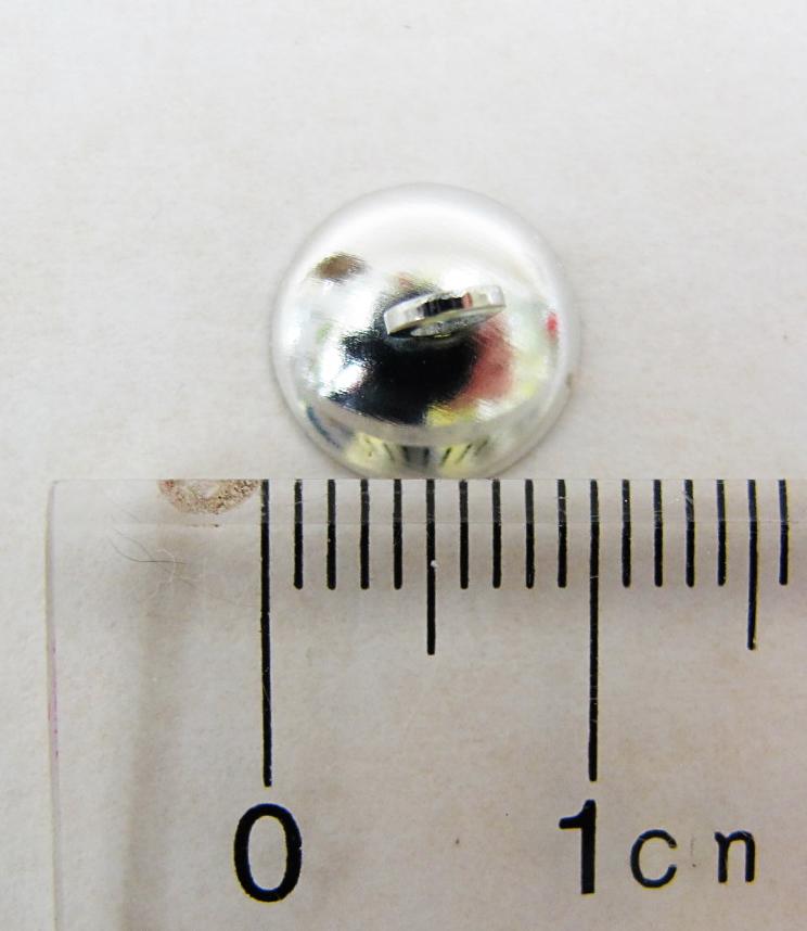 Large metal bead cap for jewelry