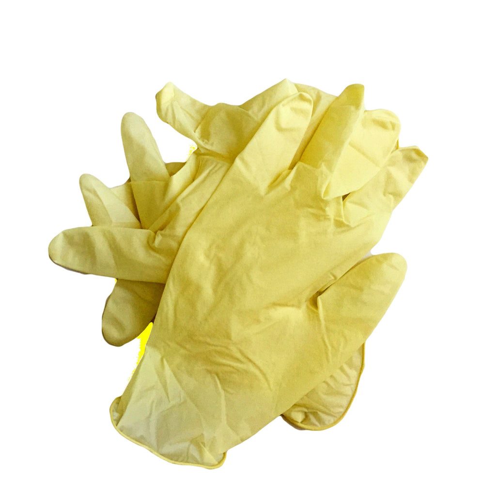 Latex gloves for crafting