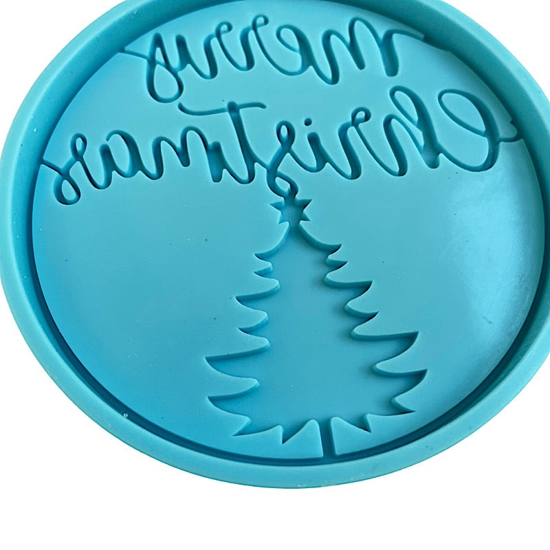 Merry Christmas silicone mold
