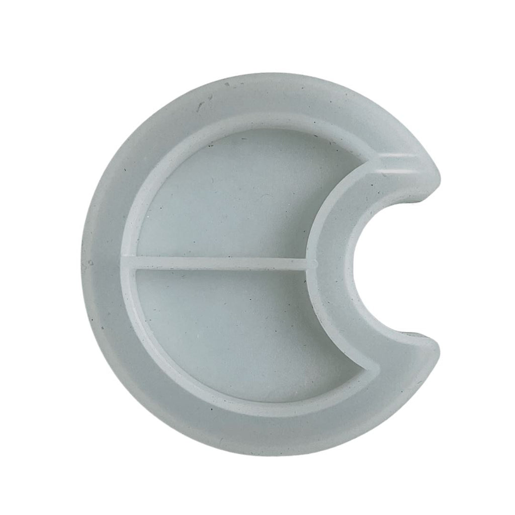 moon resin shaker silicone mold