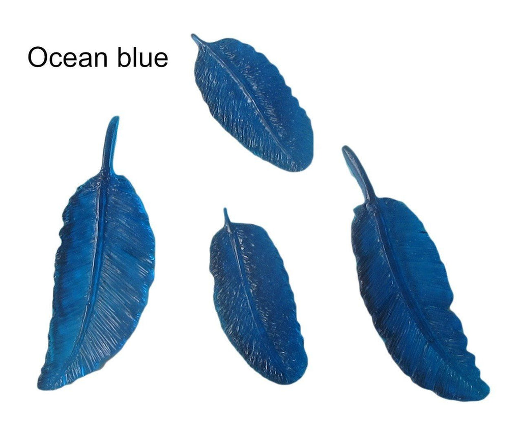 Ocean blue resin