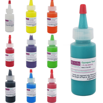 Solid Opaque Pigments for Coloring Epoxy Resin