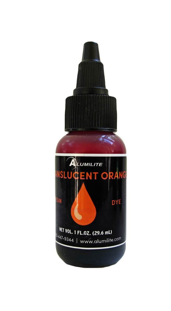 Orange liquid resin dye