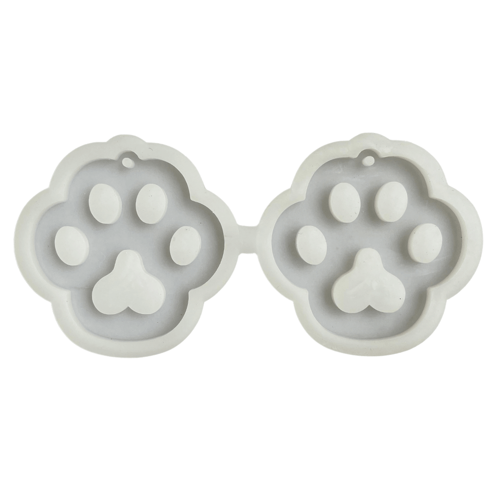 Paw print silicone mold