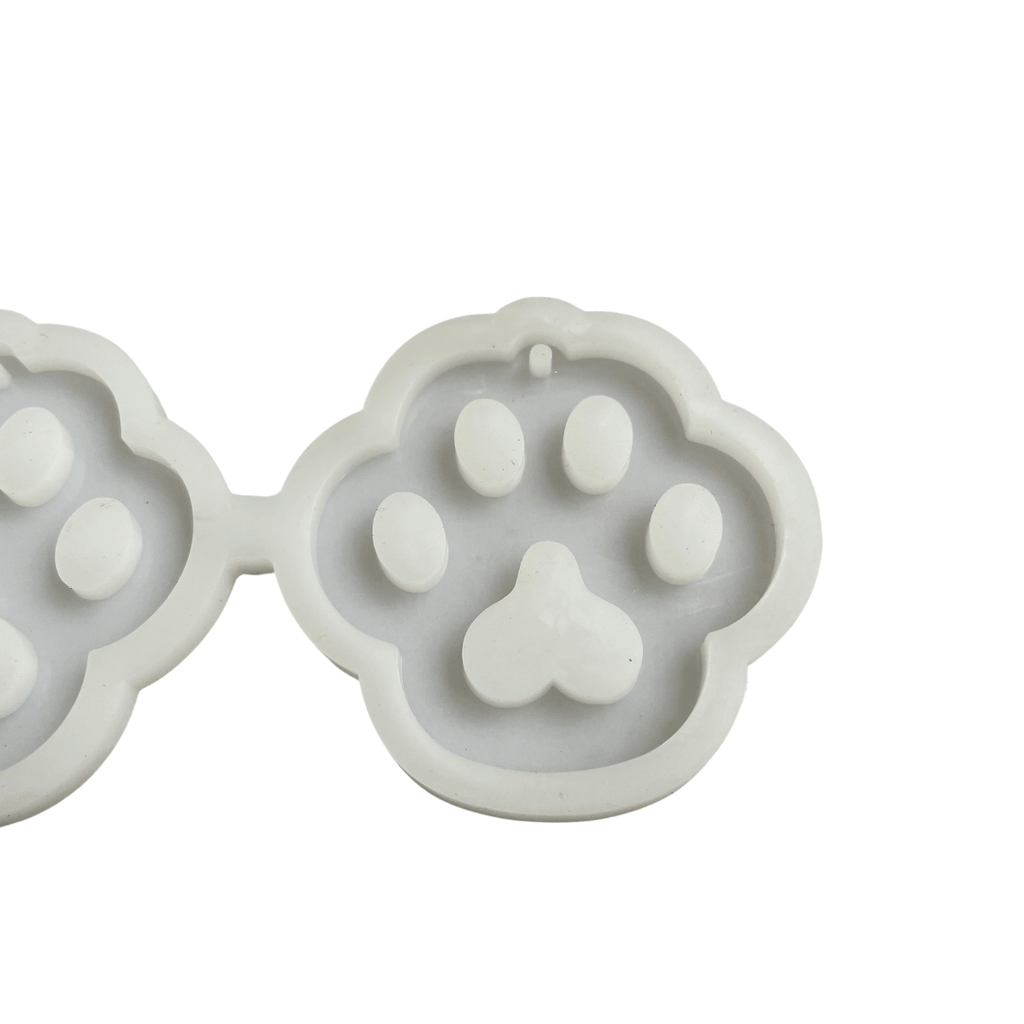 Paw print silicone mold for resin detail