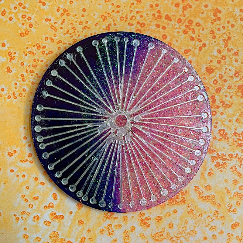 Female Flower Line Art Coaster Tray Silicone Mold Line Art Women Silhouette Mold  Coaster Mold Resin Art Home Decoration Resin Art 