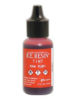 ICE resin tint raw ruby